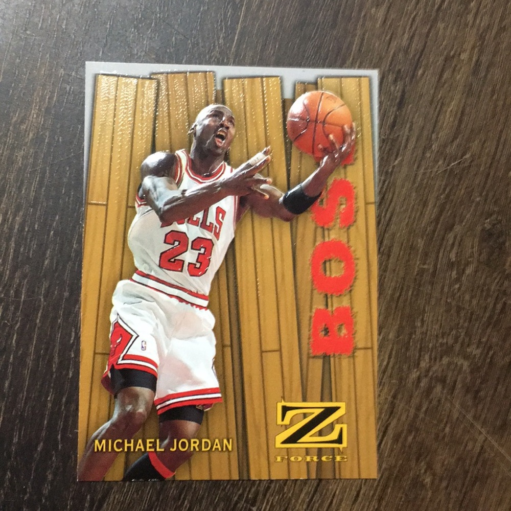 1997 skybox Michael Jordan boss z force card